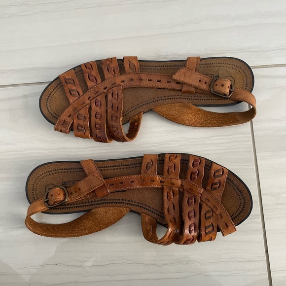 Genuine Leather Vintage Boho Sandals - Picture 3 of 4